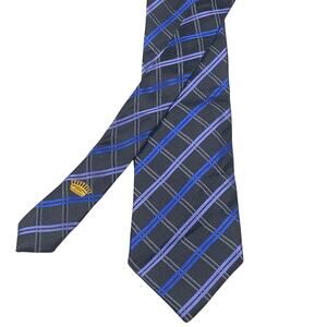 Men's Striped Countess Mara New York Multicolor Width 3.5" Silk Tie Designer